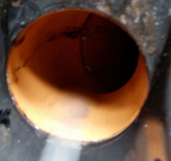 hole after