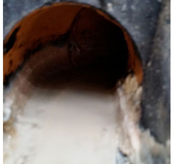 hole before